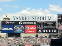 Yankee Stadium Scoreboard